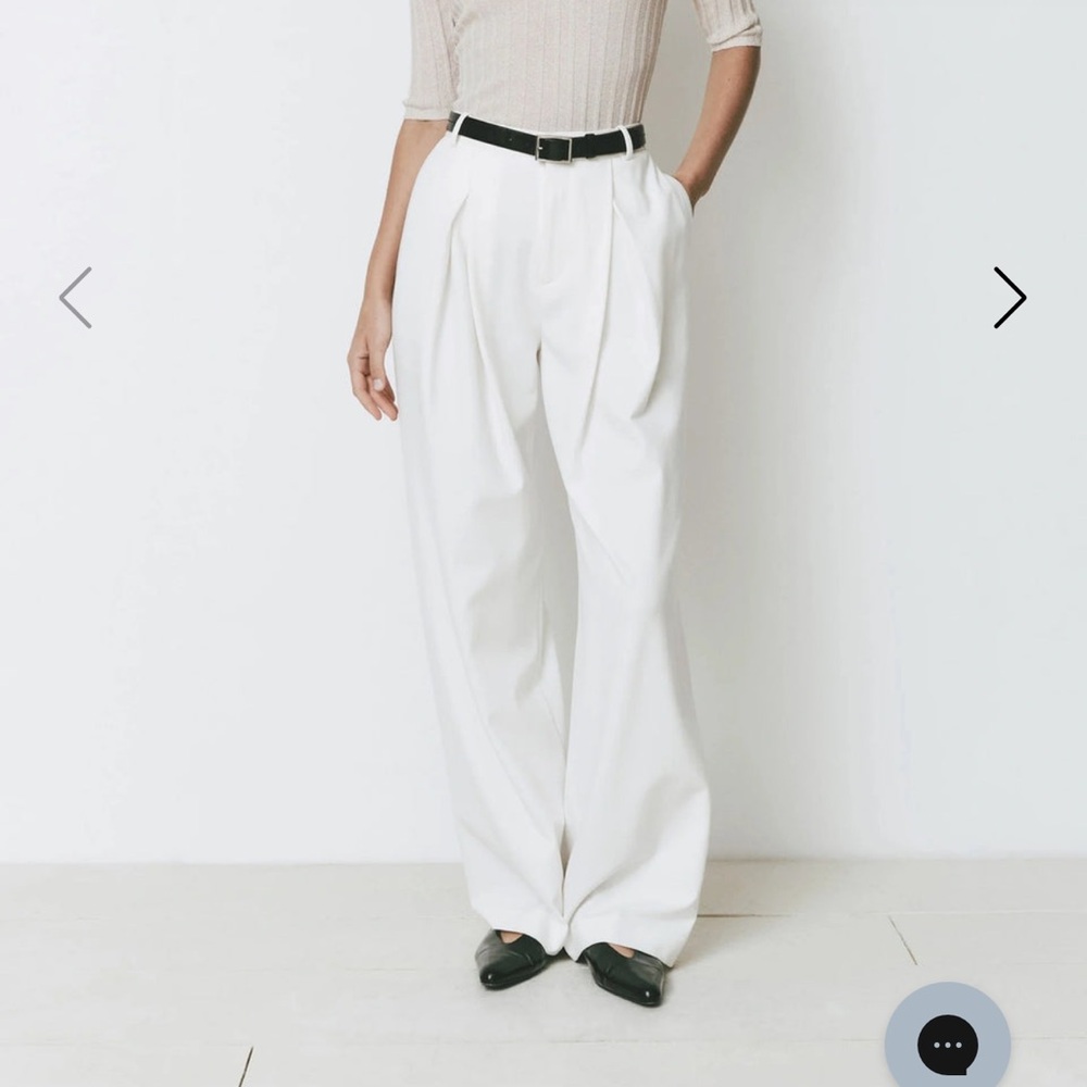 Elegant White Women's Trousers

Drapé Pant